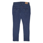 LEVI'S Womens Jeans Blue Slim Skinny Denim Medium W30 L27 Stretch Cotton Blend