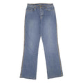 WILLI SMITH Womens Regular Blue Denim Straight Jeans W30 L32 Zip Cotton Blend