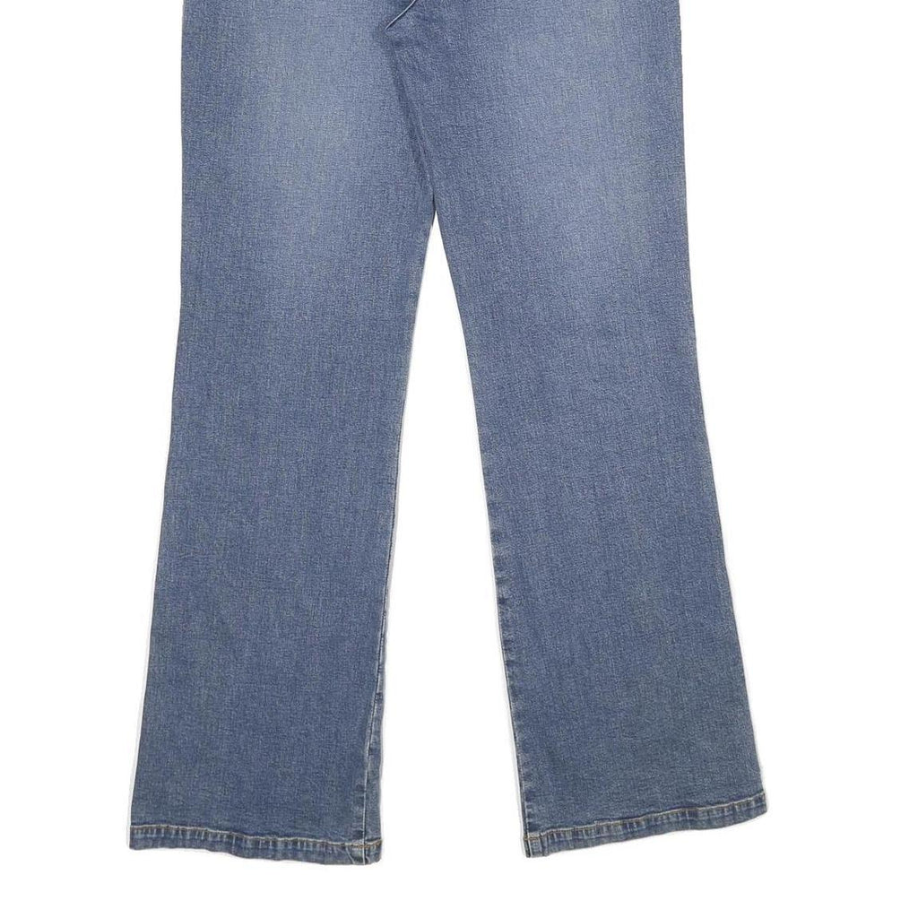 WILLI SMITH Womens Regular Blue Denim Straight Jeans W30 L32 Zip Cotton Blend