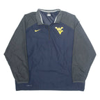 NIKE Mens Pullover Jacket Blue USA 2XL