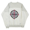 Training Mens Sweatshirt Cream Crew Neck M
