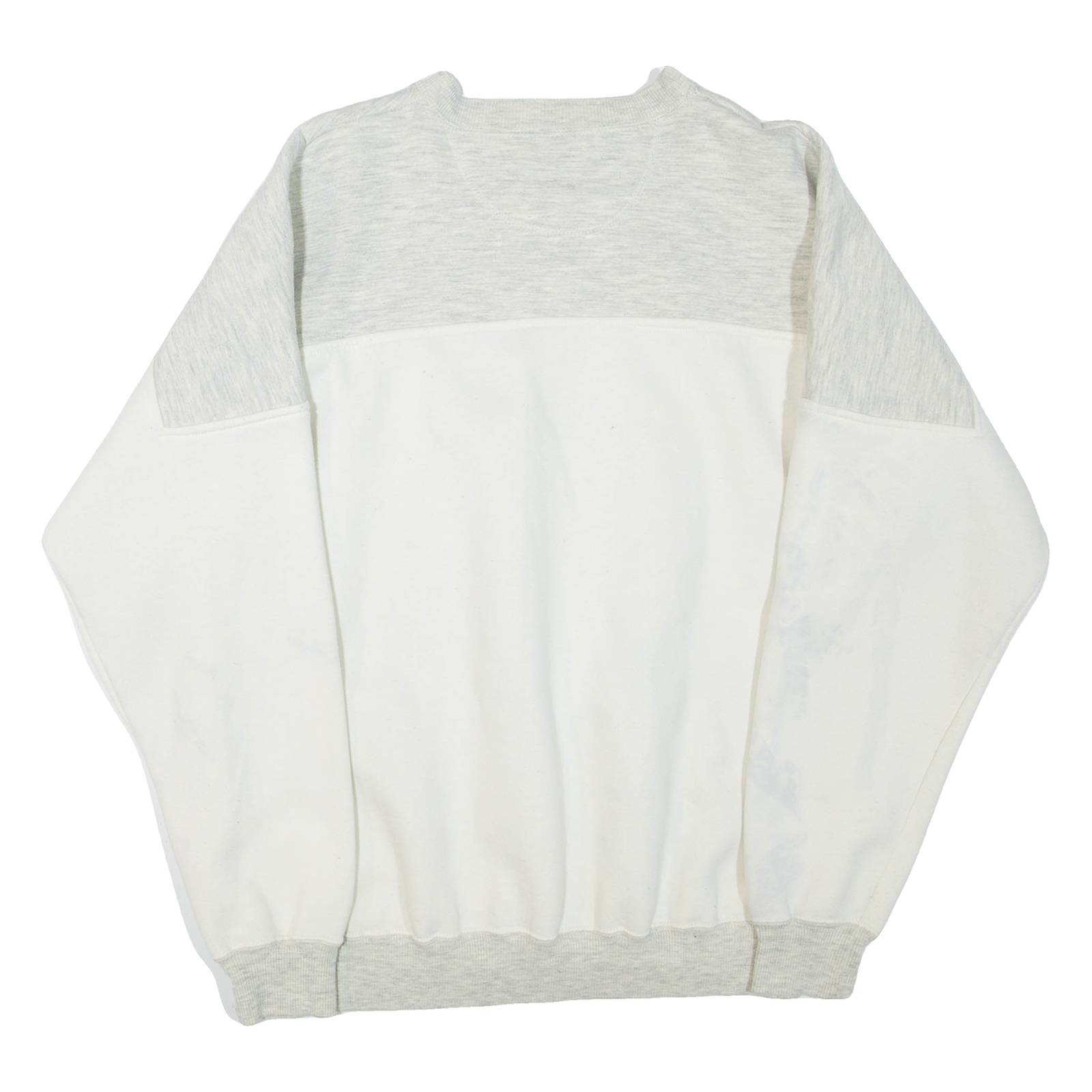 Training Mens Sweatshirt Cream Crew Neck M