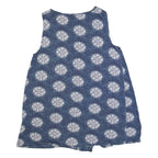WHITE STUFF Womens Printed Vest Blue Sleeveless Floral UK 8