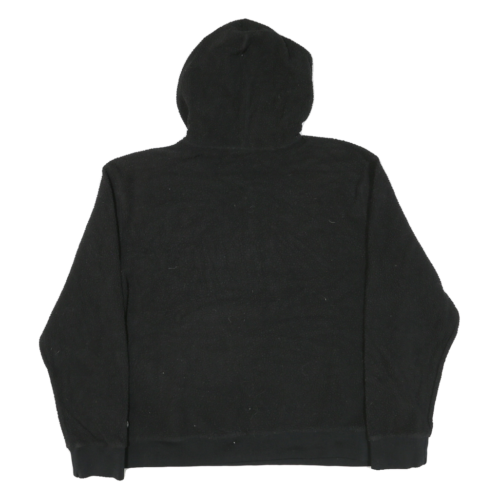 CHAMPION Mens Black Chico State Patterned Pullover Jumper XL Hooded Zip
