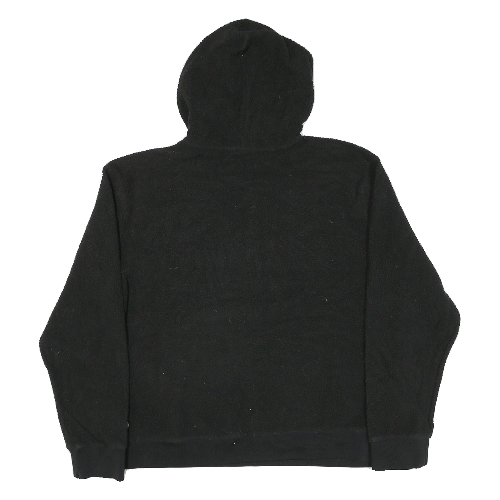 CHAMPION Mens Black Chico State Patterned Pullover Jumper XL Hooded Zip