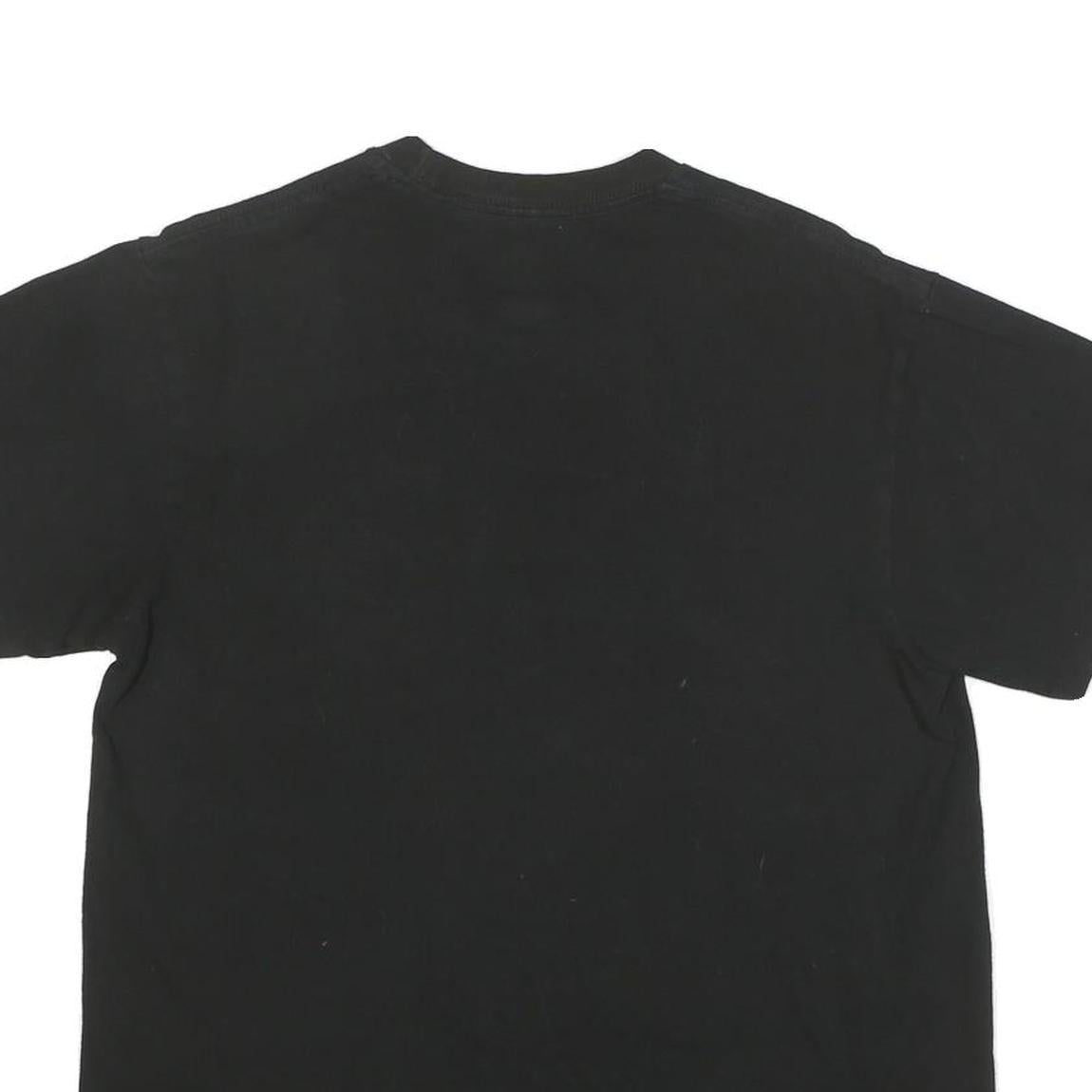 MLB Mens Black Colorado Graphic T-Shirt S Short Sleeve Crew Neck Baseball