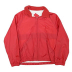 CABIN CREEK Womens Red Jacket M Polyester Blend Zip Lightweight Casual Outerwear