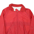 CABIN CREEK Womens Red Jacket M Polyester Blend Zip Lightweight Casual Outerwear