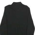 LACOSTE Mens Black Long Sleeve Plain M Cotton Blend Polo Shirt