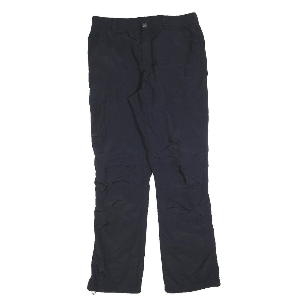 CRIVIT Mens Polyester Blend Black Regular Fit Straight Trousers W34 L32 Outdoor