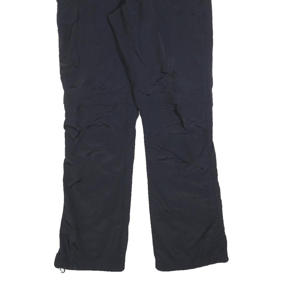 CRIVIT Mens Polyester Blend Black Regular Fit Straight Trousers W34 L32 Outdoor