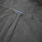 POINT ZERO Mens Green & Olive Long Sleeve Cotton Shirt XL Corduroy Contrast