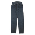 LEVI'S Womens Jeans Blue Regular Straight Denim W24 L29 Classic Cotton Blend Zip