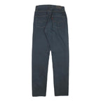 LEVI'S Womens Jeans Blue Regular Straight Denim W24 L29 Classic Cotton Blend Zip