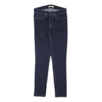 LEVI'S Womens Slim Blue Denim Medium Zip W28 L29 Skinny Stretch Cotton Blend
