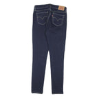LEVI'S Womens Slim Blue Denim Medium Zip W28 L29 Skinny Stretch Cotton Blend