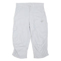 MAMMUT Womens White Casual Shorts M W32 Outdoor Lightweight Polyester Blend