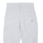 MAMMUT Womens White Casual Shorts M W32 Outdoor Lightweight Polyester Blend