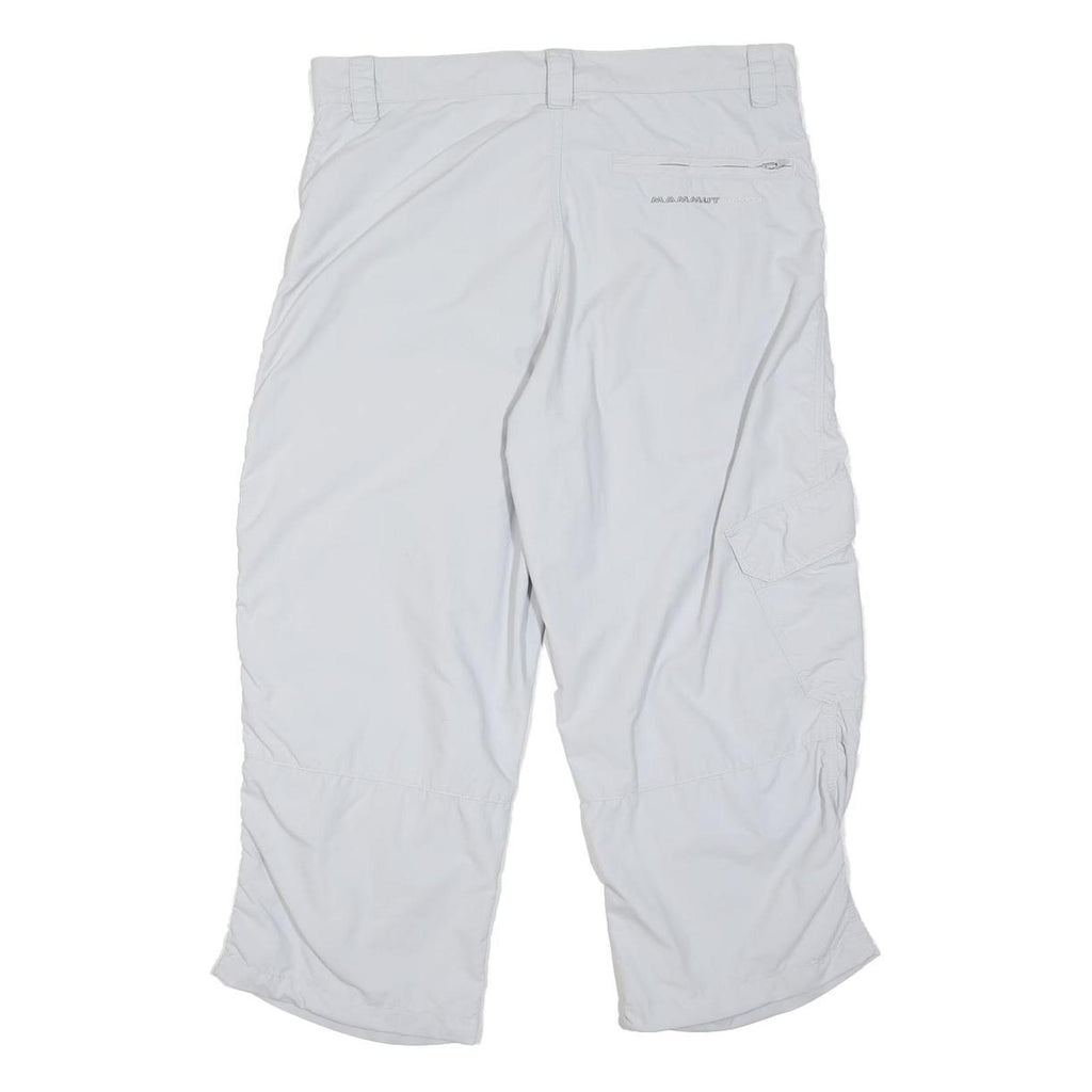 MAMMUT Womens White Casual Shorts M W32 Outdoor Lightweight Polyester Blend
