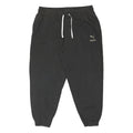 PUMA Mens Joggers Black XL W36 L27 Cotton Blend Drawstring Elasticated Hem