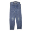 LEVI'S Mens Blue Slim Skinny Denim Medium W26 L27 Classic Cotton Blend Zip Jeans