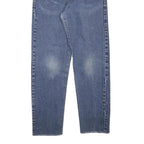 LEVI'S Mens Blue Slim Skinny Denim Medium W26 L27 Classic Cotton Blend Zip Jeans