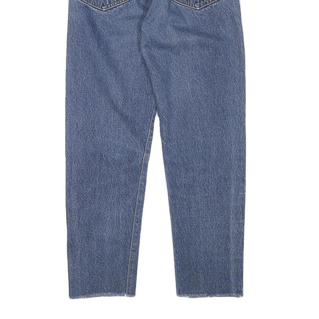 LEVI'S Mens Blue Slim Skinny Denim Medium W26 L27 Classic Cotton Blend Zip Jeans