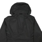 NAUTICA Womens Black Outdoor Jacket 2XL Polyester Blend Plain Zip Hooded Casual