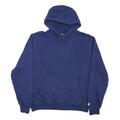 STARTER Mens Blue Pullover Hoodie L Cotton Blend Casual Sweatshirt