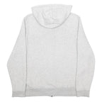 PUMA Womens Grey Zip Up Hoodie UK 16 Cotton Blend Casual Sweatshirt