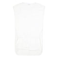 COS Womens White Cotton Blend Day Dress Cotton Blend S Minimalist Tunic Style