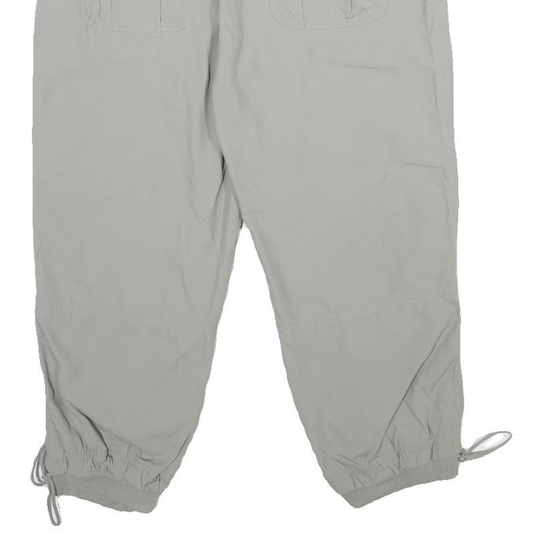 HANG TEN Womens Shorts Grey Casual XL W30 Drawstring Pockets Comfortable