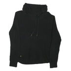 LAUREN RALPH LAUREN Womens Black Plain Pullover Roll Neck Basic Knit M Cotton