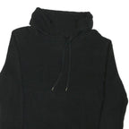 LAUREN RALPH LAUREN Womens Black Plain Pullover Roll Neck Basic Knit M Cotton