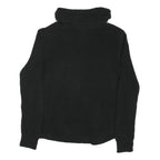LAUREN RALPH LAUREN Womens Black Plain Pullover Roll Neck Basic Knit M Cotton