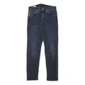 LEVI'S 512 Mens Slim Blue Denim Medium Jeans W26 L26 Classic Stitching Zip