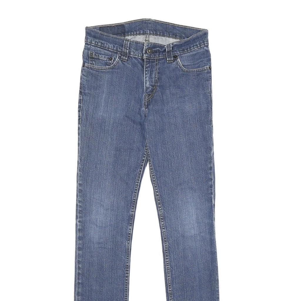 LEVI'S 510 Mens Jeans Blue Slim Skinny Denim Medium W29 L32 Classic Zip