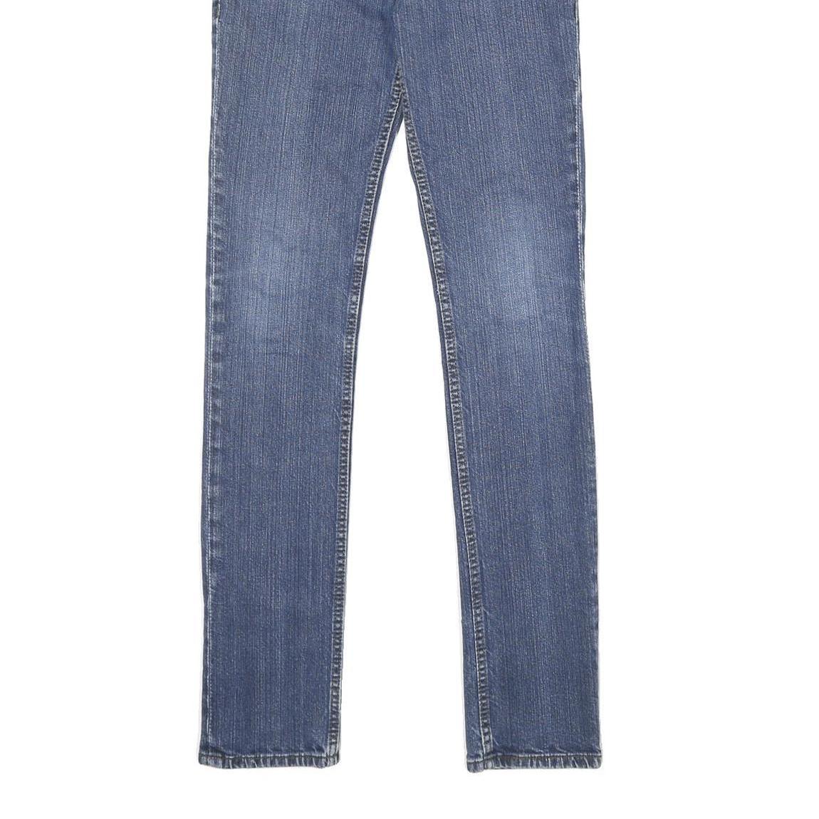 LEVI'S 510 Mens Jeans Blue Slim Skinny Denim Medium W29 L32 Classic Zip