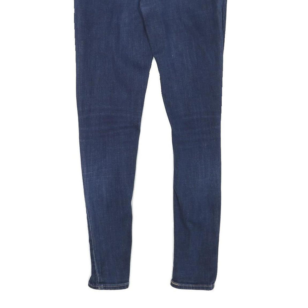 LEVI'S 535 Womens Slim Blue Denim Medium Woven W26 L28 Classic Zip Jeans