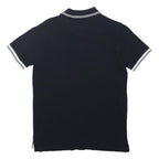 HENRI LLOYD Mens Navy Blue Short Sleeve Polo Shirt S Cotton Blend Basic