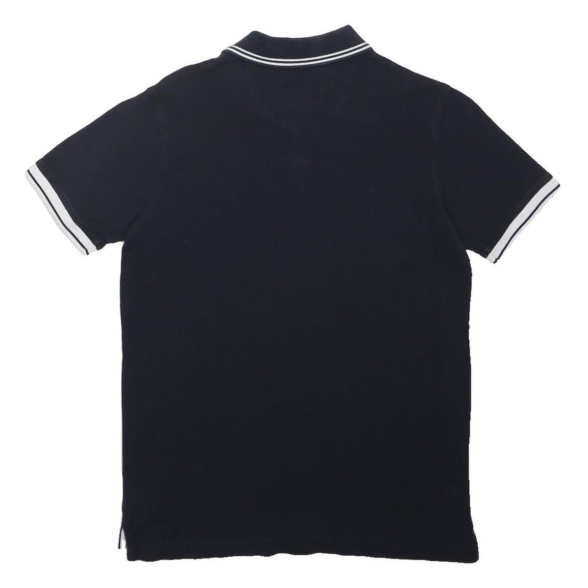 HENRI LLOYD Mens Navy Blue Short Sleeve Polo Shirt S Cotton Blend Basic