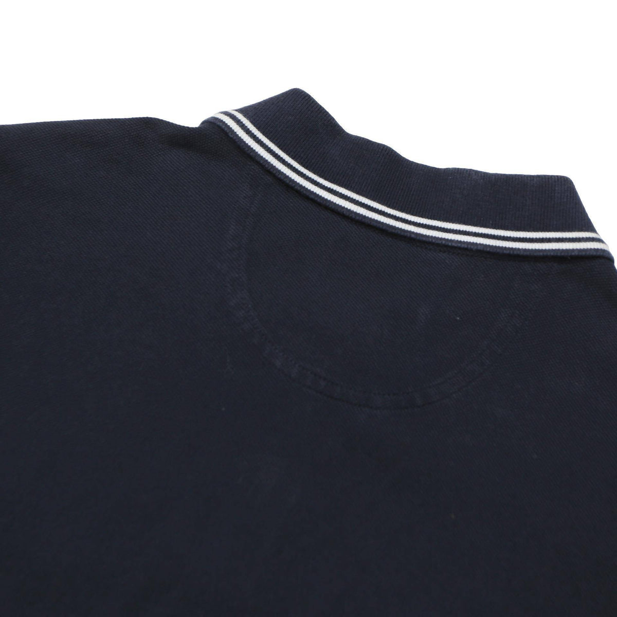 HENRI LLOYD Mens Navy Blue Short Sleeve Polo Shirt S Cotton Blend Basic
