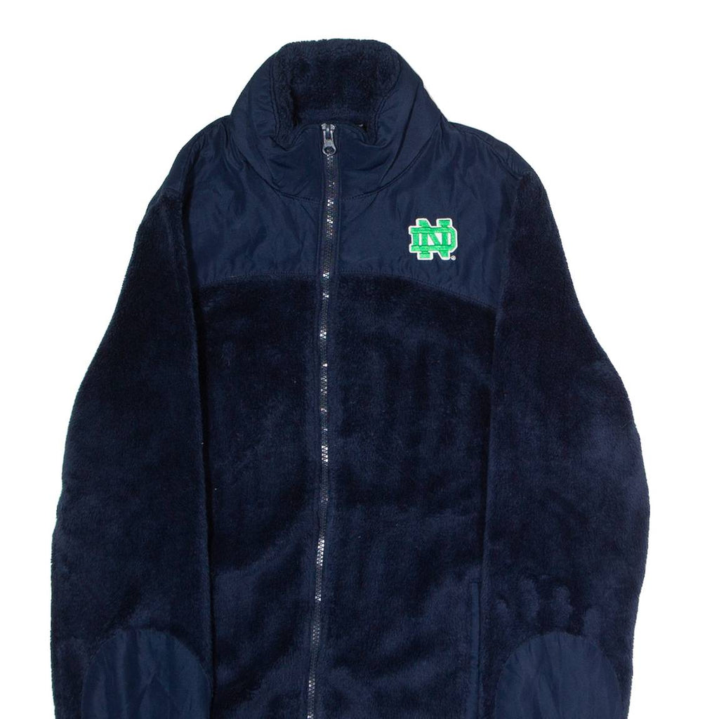 CHAMPION Notre Dame Mens Fleece Jacket Blue USA M