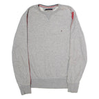 TOMMY HILFIGER Mens Sweatshirt Grey Crew Neck M