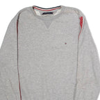 TOMMY HILFIGER Mens Sweatshirt Grey Crew Neck M