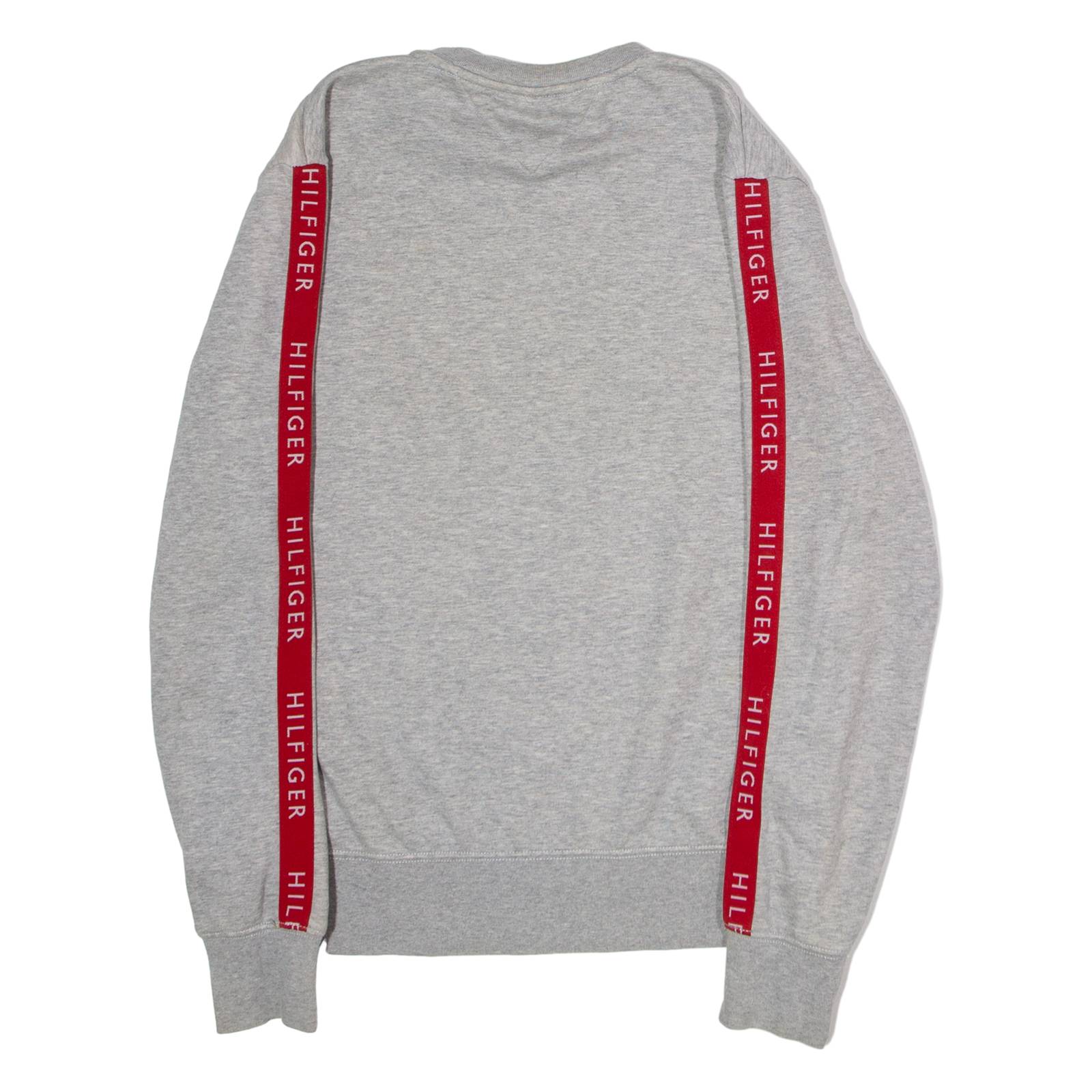 TOMMY HILFIGER Mens Sweatshirt Grey Crew Neck M