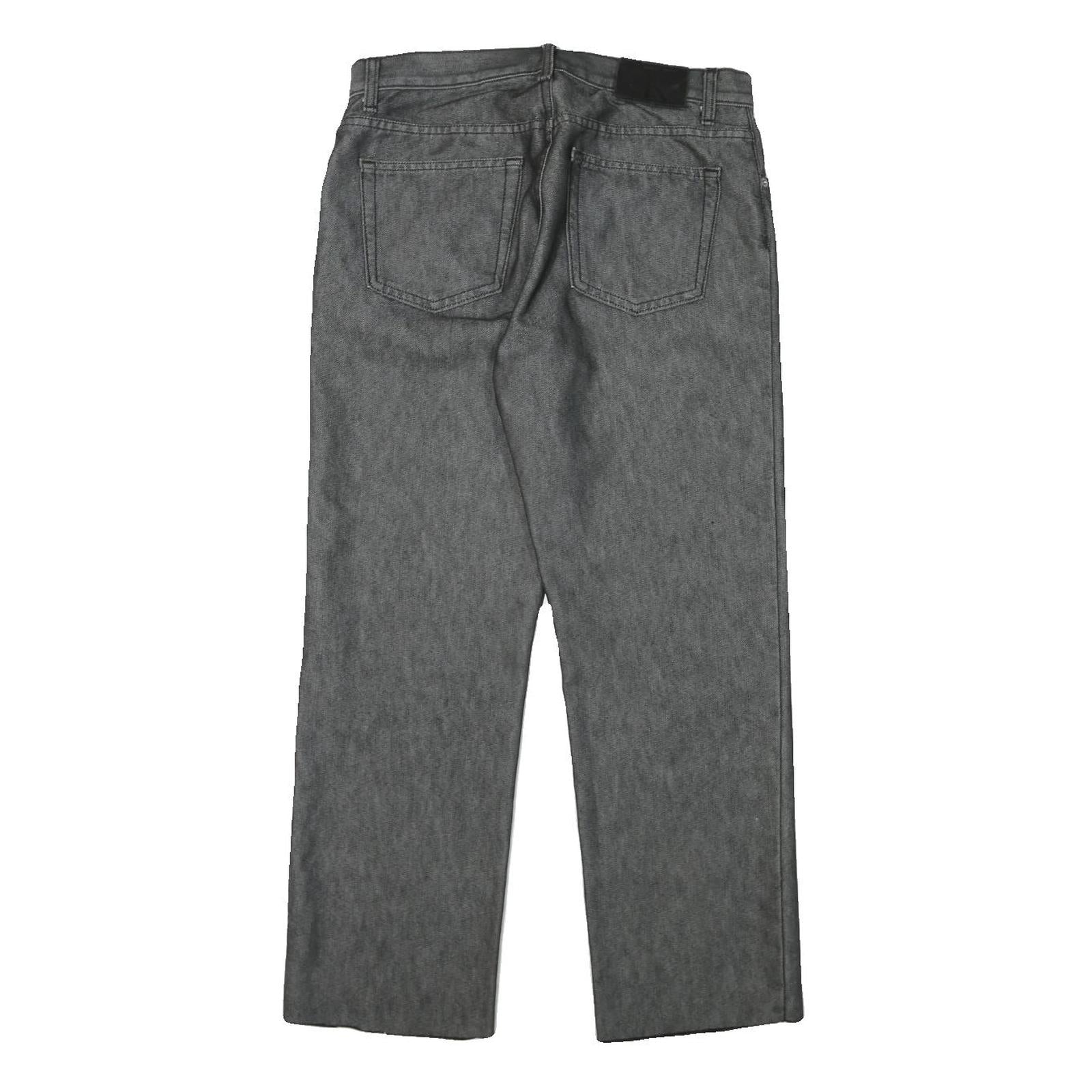 CALVIN KLEIN JEANS Mens Regular Fit Grey Denim Cotton Blend W30 L26 Straight Leg