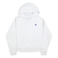 CHAMPION REVERSE WEAVE Womens White Pullover Hoodie S Cotton Blend Casual Wear