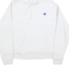 CHAMPION REVERSE WEAVE Womens White Pullover Hoodie S Cotton Blend Casual Wear