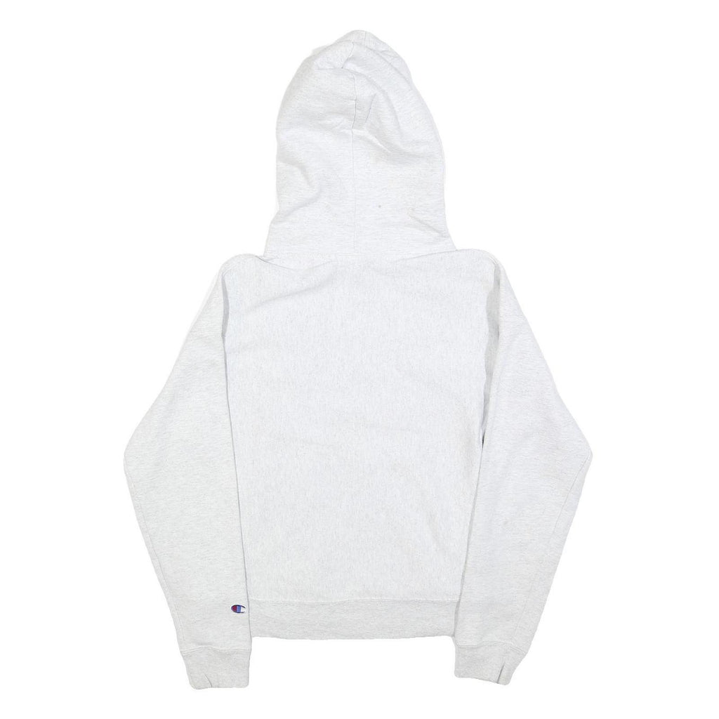 CHAMPION REVERSE WEAVE Womens White Pullover Hoodie S Cotton Blend Casual Wear